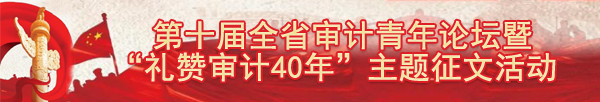 第十届全省审计青年论坛暨“礼赞审计40年”主题征文活动